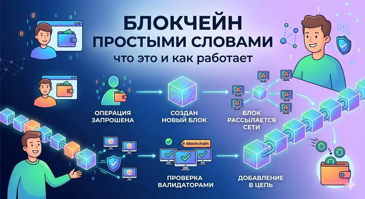 StartCryptoGuide — Блокчейн простыми словами: что это и как работает
