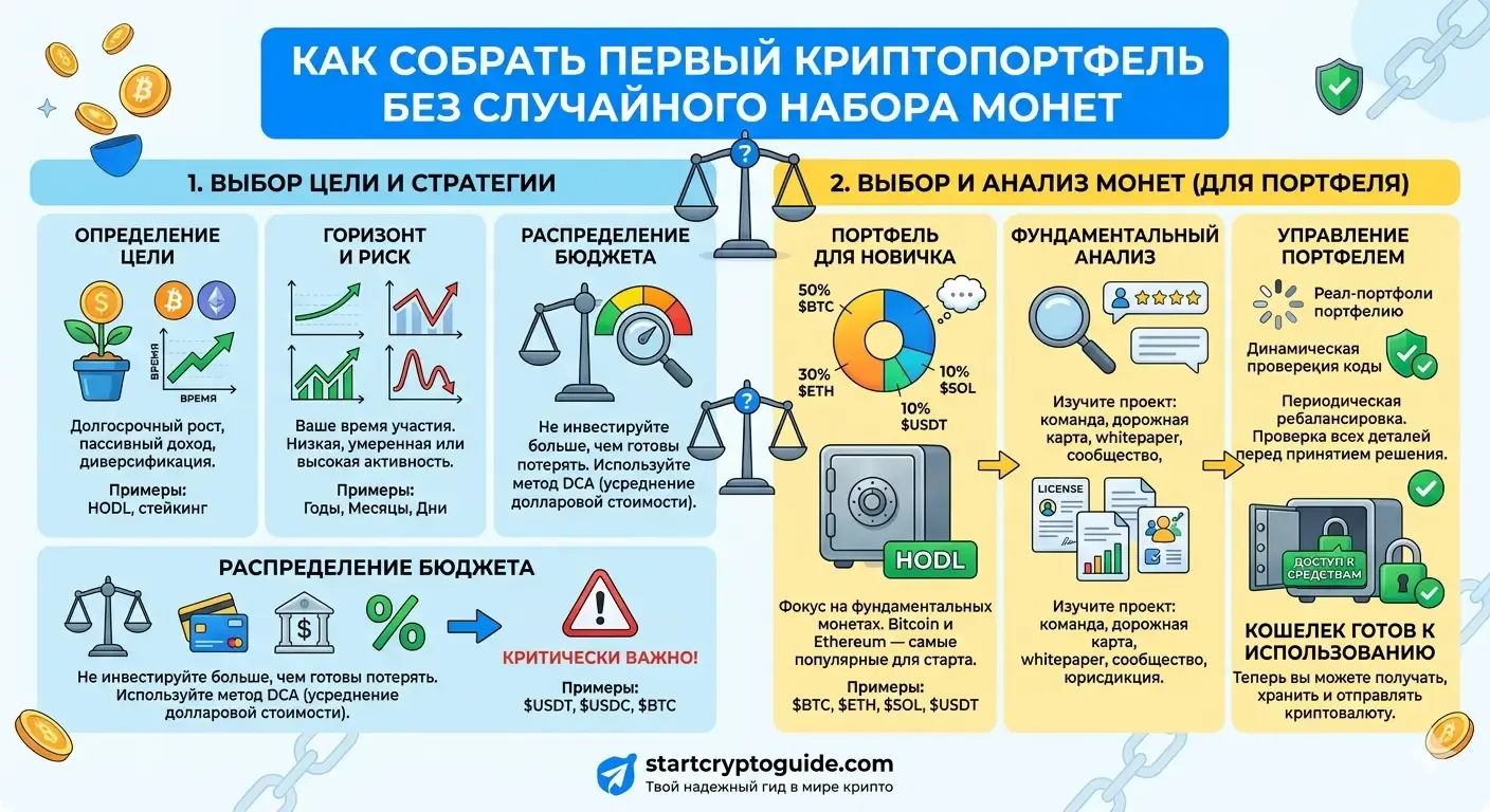StartCryptoGuide — Ваш первый криптопортфель: основы формирования startcryptoguide.com